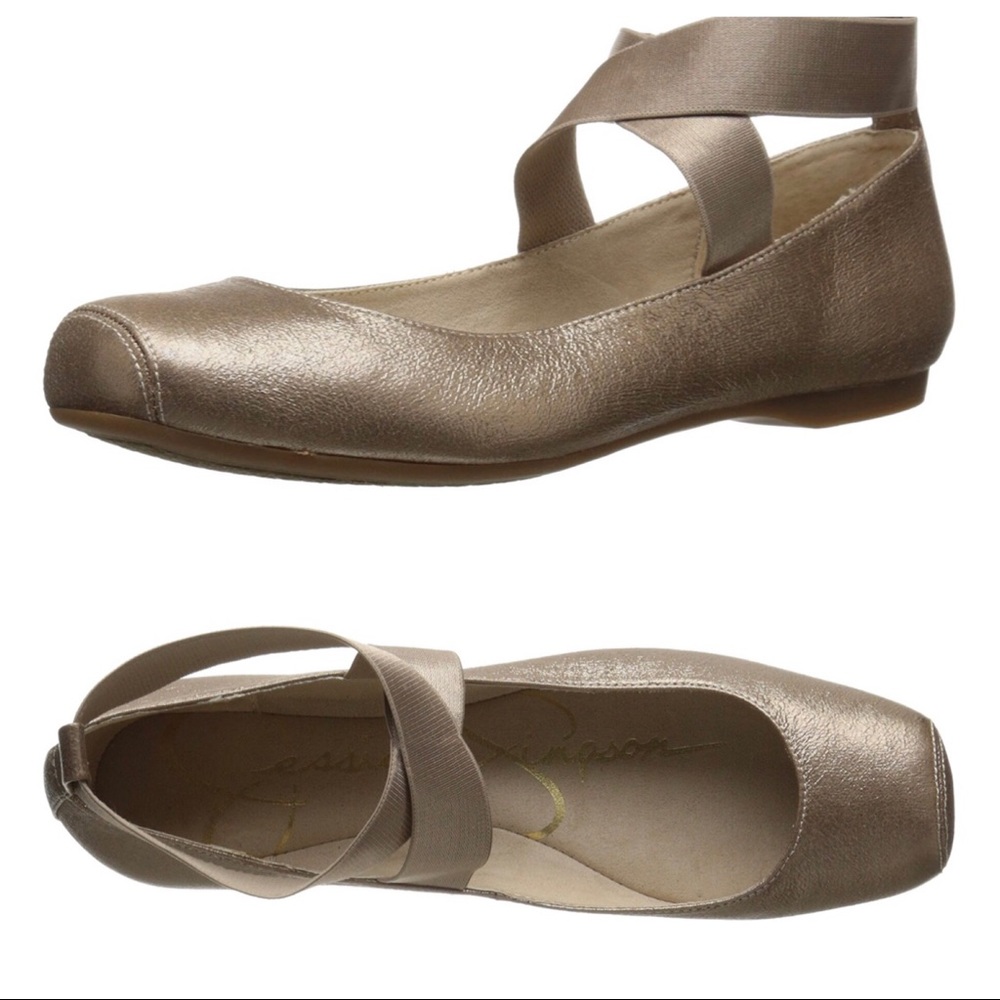 Jessica Simpson ballet slipper pointe flats
